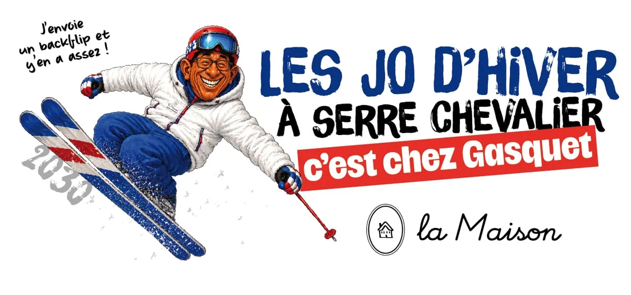 Motif mug La Maison Gasquet — caricature freestyle : « J'envoie un backflip et y'en a assez ! »